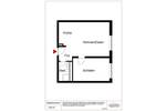 Etagenwohnung Leinfelden-Echterdingen Echterdingen - 2 Zimmer, 45 m&sup2;, 990&euro; | Angebot:26193661