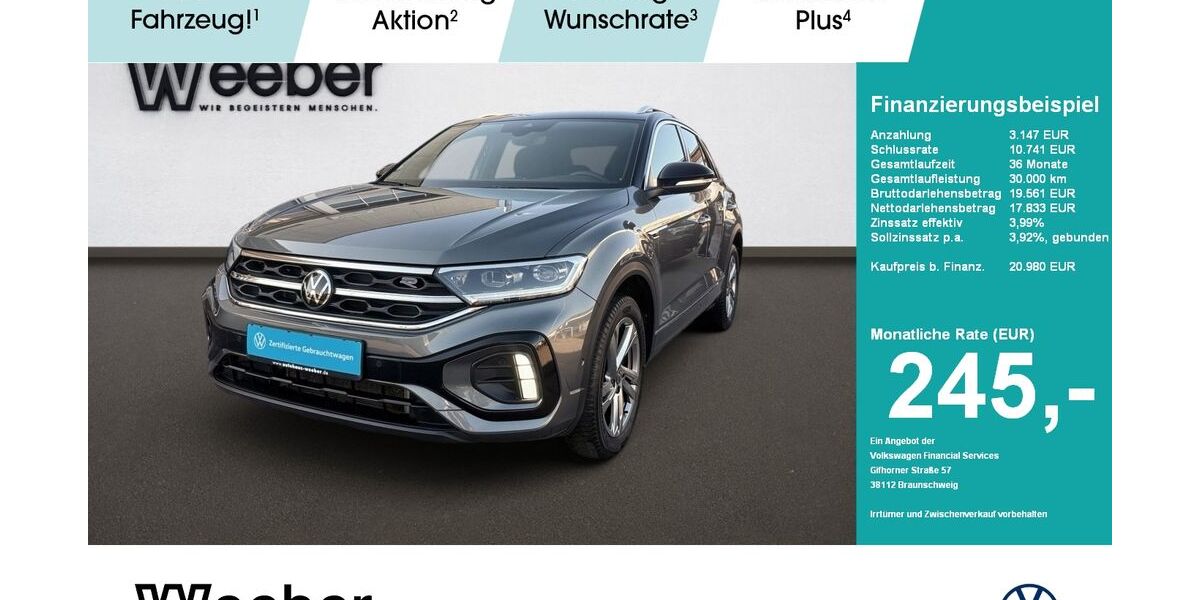 VW T-Roc 45.043 km 20.480 &euro; Weil der Stadt 71263