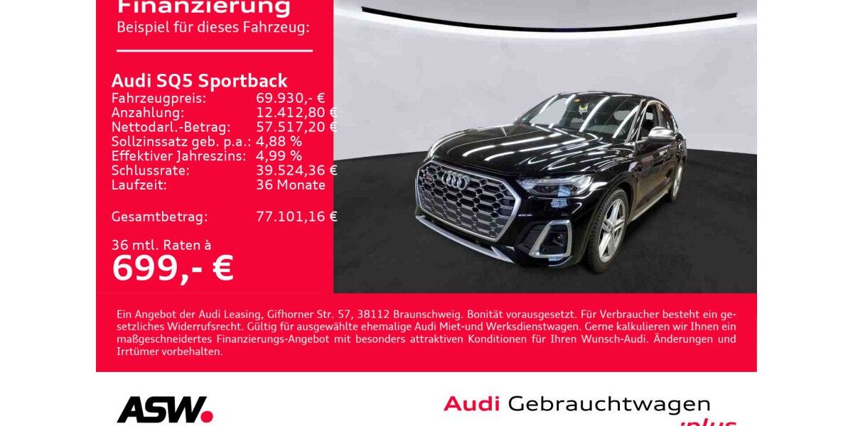 Audi SQ5 20.990 km 68.360 &euro; Heilbronn 74074