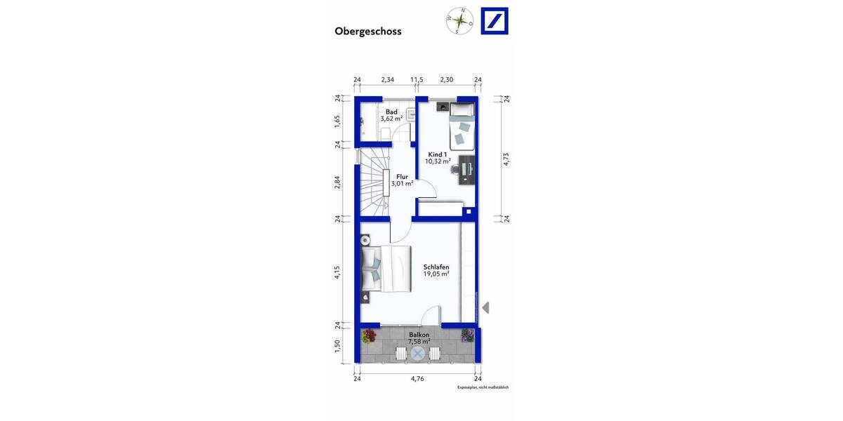 Reihenendhaus Fellbach Oeffingen - 5 Zimmer, 103 m&sup2;, 470.000&euro; | Angebot:26918248