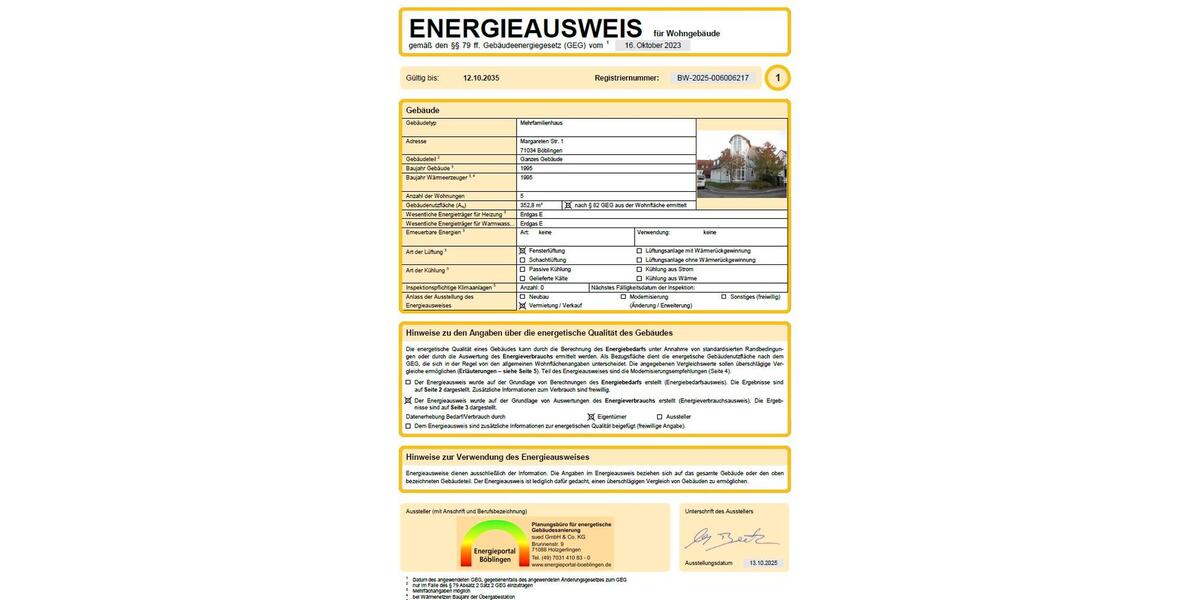 Erdgeschoßwohnung Böblingen Dagersheim - 2 Zimmer, 60 m&sup2;, 245.000&euro; | Angebot:26927343