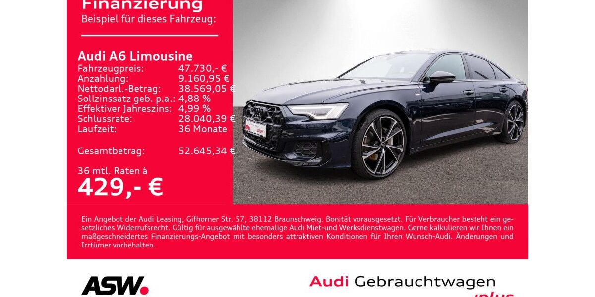 Audi A6 53.900 km 46.830 &euro; Heilbronn 74074