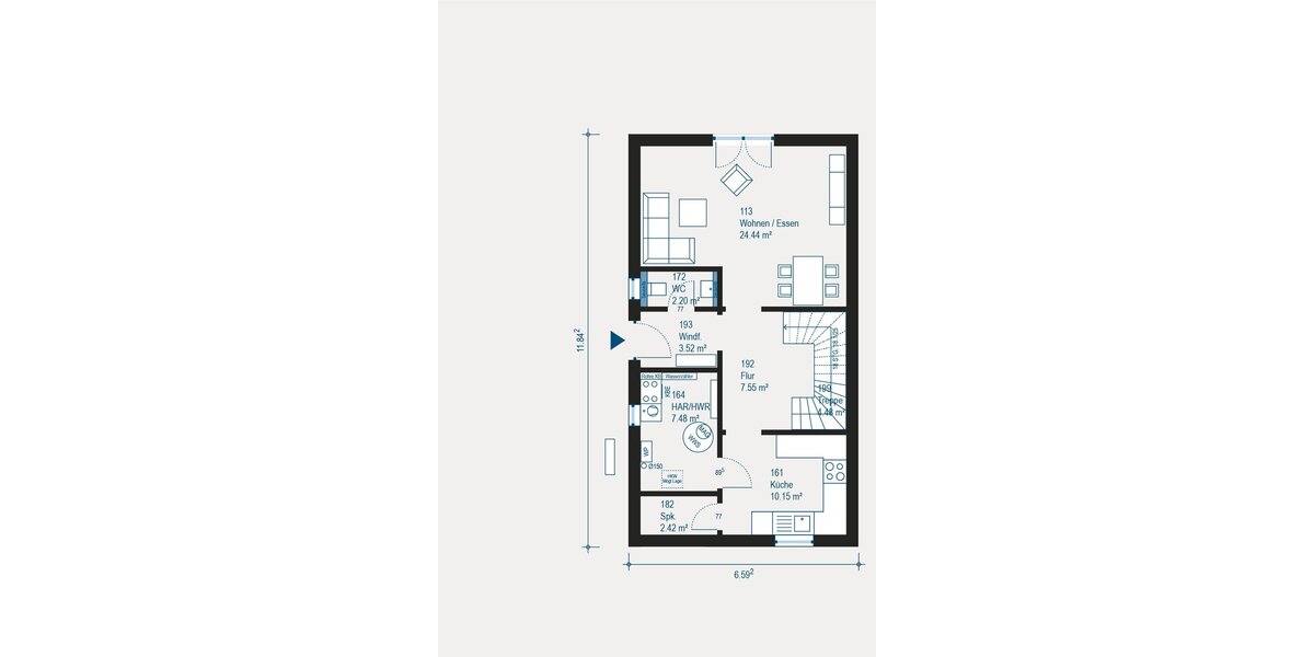 ✨? Maichingen ruft! Traumhaus inkl. Bauplatz - einziehen, wohlfühlen, genießen! ❤️ - Doppelhaushälfte Sindelfingen Maichingen | Angebot:27469706