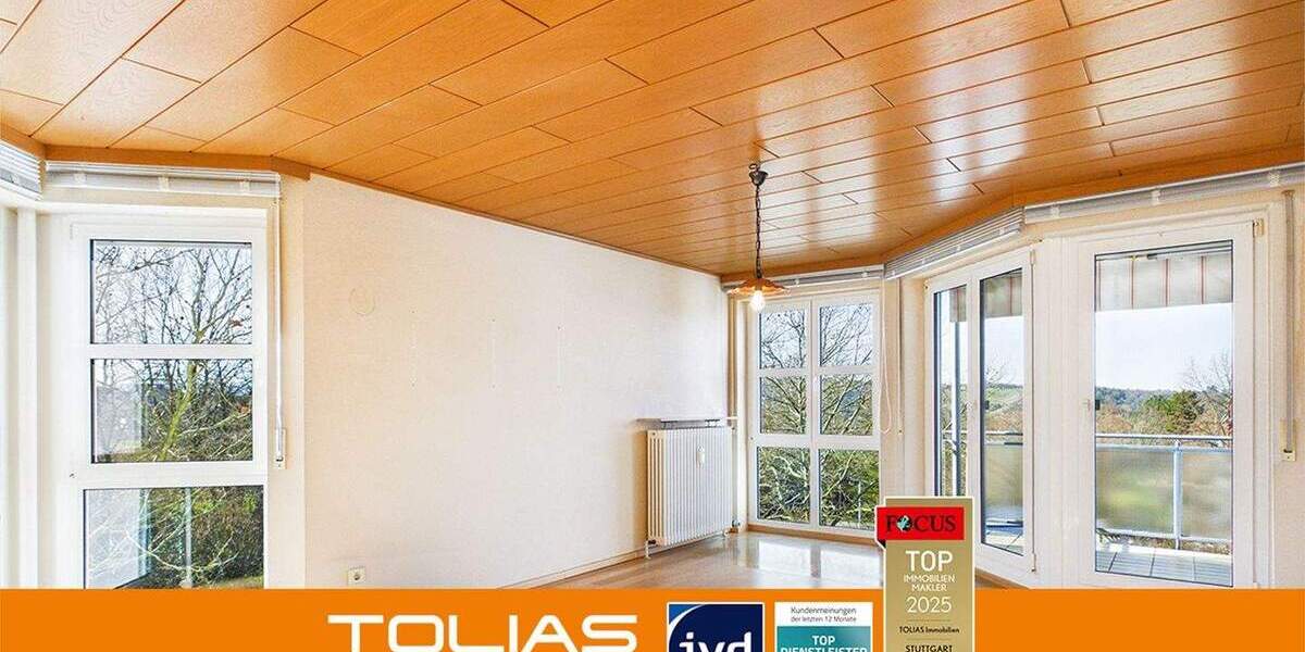 Etagenwohnung Stuttgart Neugereut - 2 Zimmer, 60 m&sup2;, 244.000&euro; | Angebot:25797378