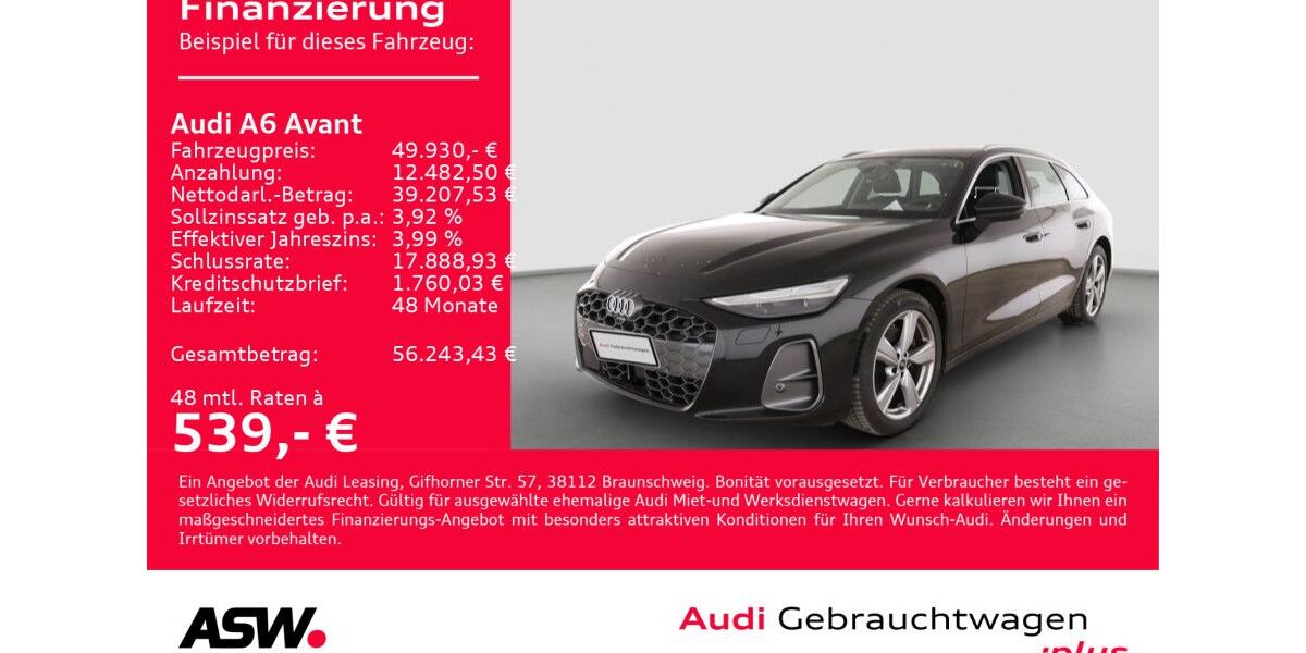 Audi A6 26.900 km 49.930 &euro; Heilbronn 74074