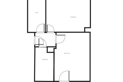 Wohnung Ludwigsburg - 2 Zimmer, 51 m&sup2;, 600&euro; | Angebot:25970041