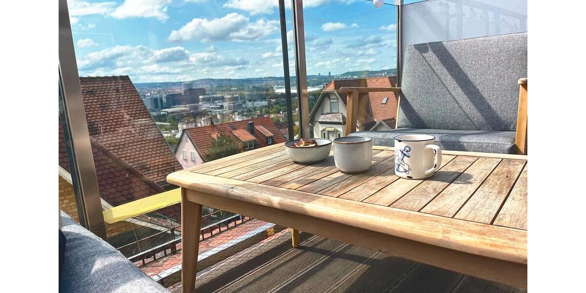 Dachgeschoßwohnung Stuttgart Luginsland - 2 Zimmer, 55 m&sup2;, 1.150&euro; | Angebot:27549061