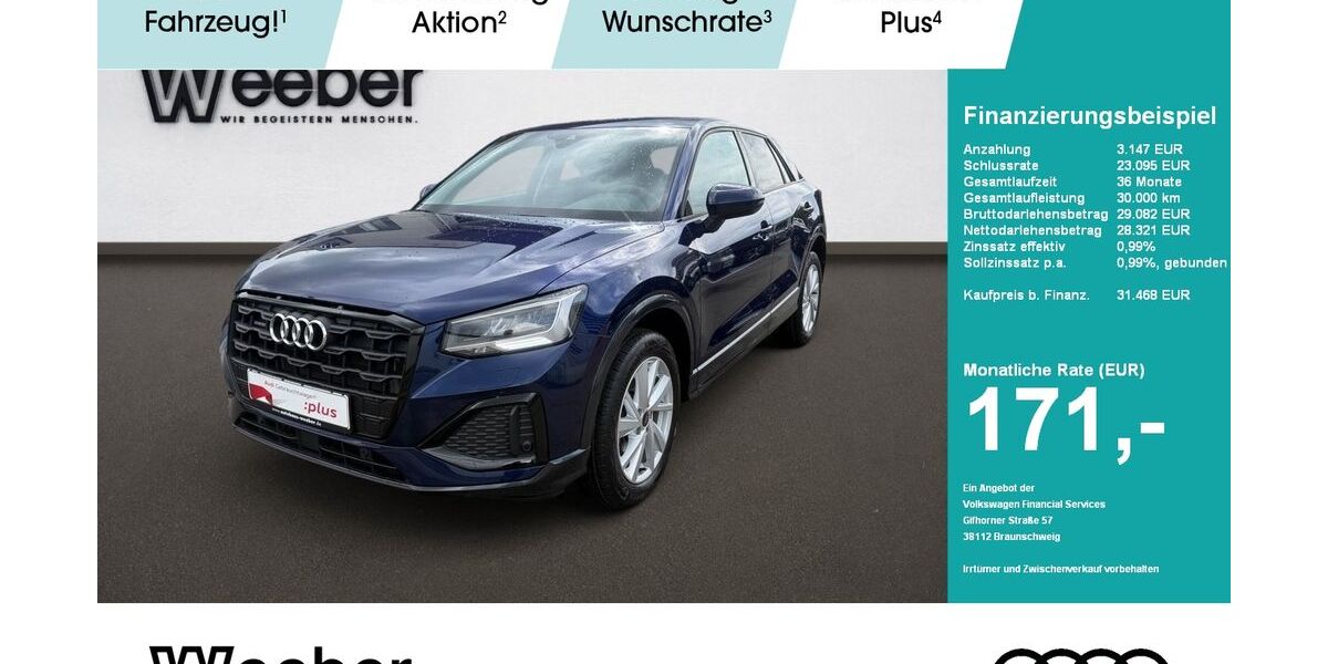 Audi Q2 20.559 km 30.958 &euro; Weil der Stadt 71263