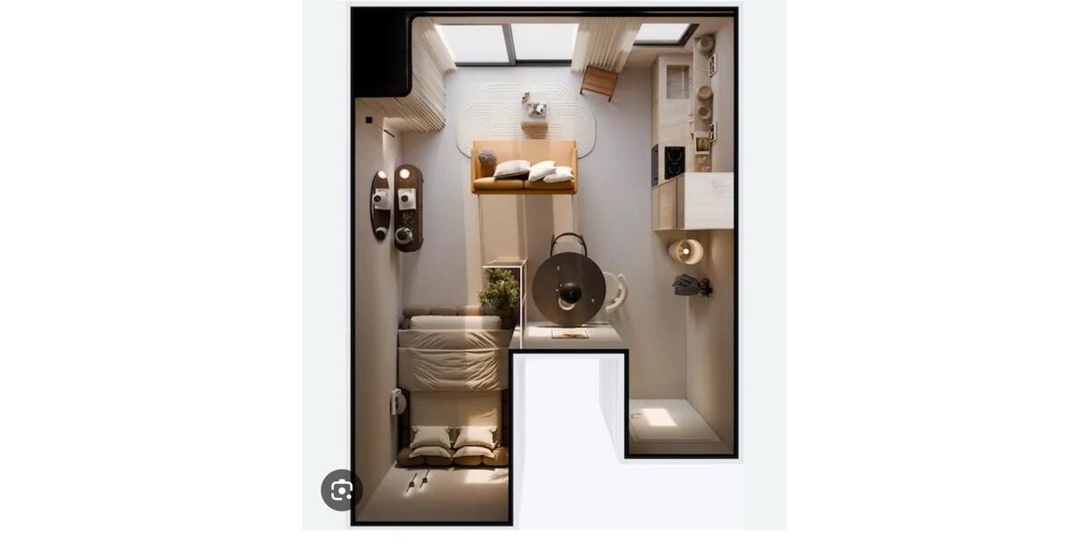 Erdgeschoßwohnung Esslingen am Neckar Brühl - 1 Zimmer, 16 m&sup2;, 490&euro; | Angebot:25894872