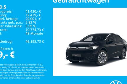VW ID.5 11.324 km 40.930 &euro; Stuttgart-Wangen 70188