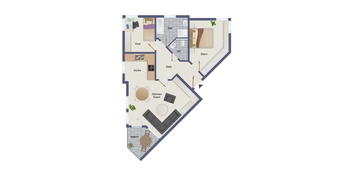 Helle 3-Zi.-OG-Wohnung in guter Lage von Schorndorf - 3- Schorndorf Schorndorf | Angebot:26535486