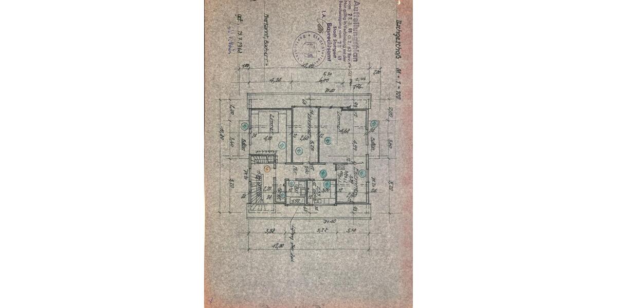 Dachgeschoßwohnung Stuttgart Neuwirtshaus - 3.5 Zimmer, 86 m&sup2;, 399.000&euro; | Angebot:26052030