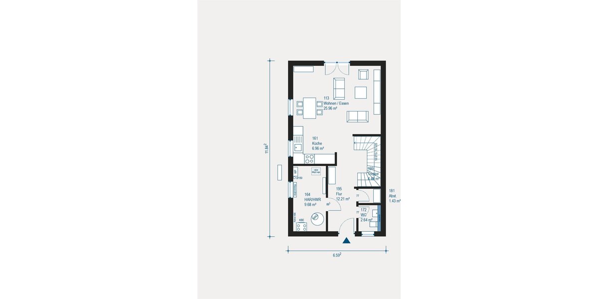 ? Feldrand in Weissach statt Nachbarblick! DHH mit Traumblick inkl. Bauplatz & Garage - Doppelhaushälfte Weissach | Angebot:27475552