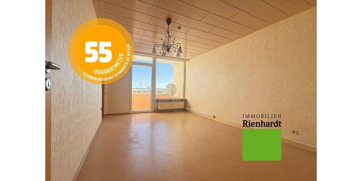 Etagenwohnung Marbach am Neckar / Hörnle Hörnle - 3 Zimmer, 55 m&sup2;, 159.000&euro; | Angebot:25800953