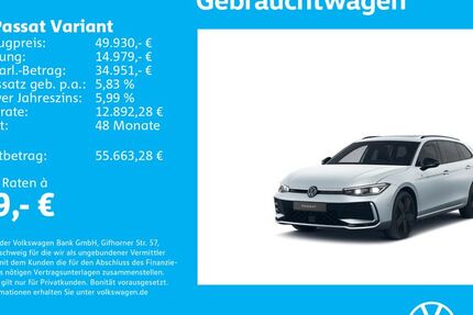 VW Passat Variant 1.505 km 48.930 &euro; Stuttgart-Feuerbach 70469
