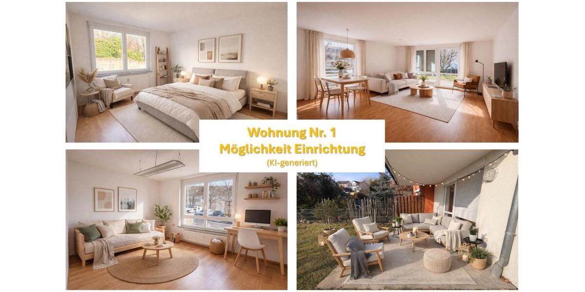 Etagenwohnung Winnenden - 3.5 Zimmer, 89 m&sup2;, 1.390&euro; | Angebot:24830897