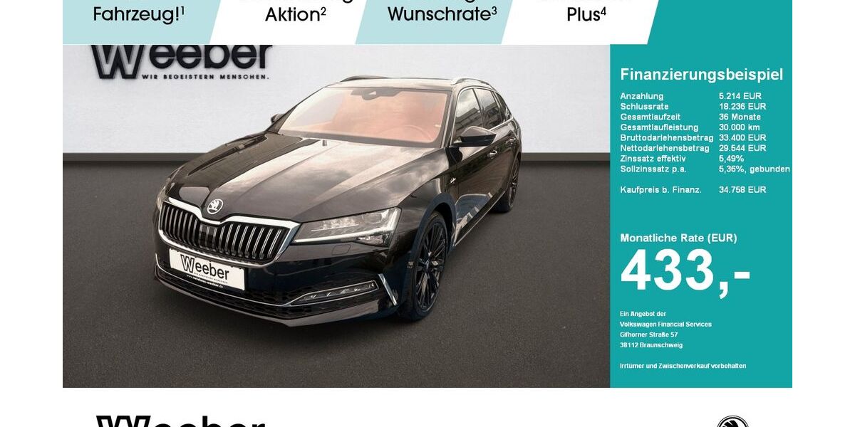 Skoda Superb 56.762 km 34.758 &euro; Weil der Stadt 71263