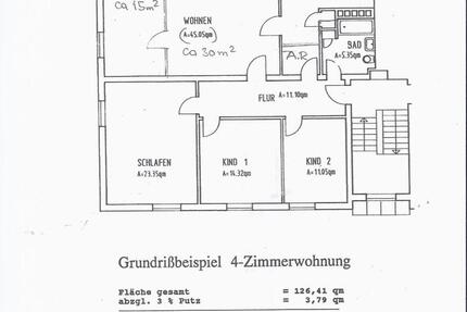 Wohnung Heilbronn Horkheim - 5 Zimmer, 126 m&sup2;, 420.000&euro; | Angebot:26404048