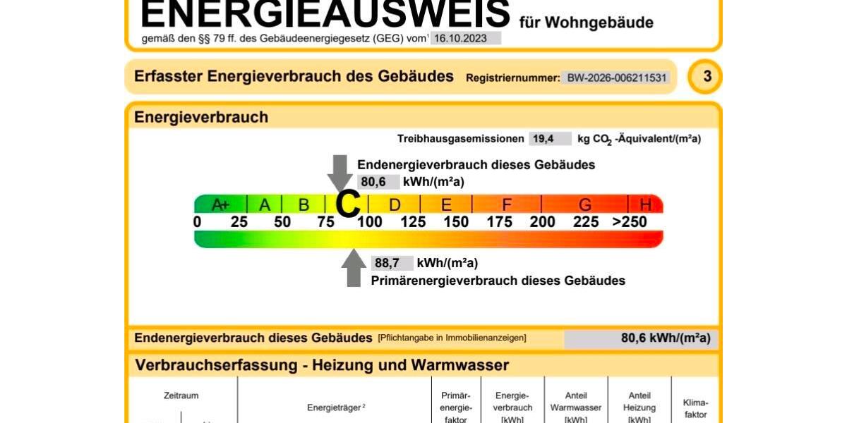 Dachgeschoßwohnung Remshalden - 2 Zimmer, 68 m&sup2;, 259.000&euro; | Angebot:26341062