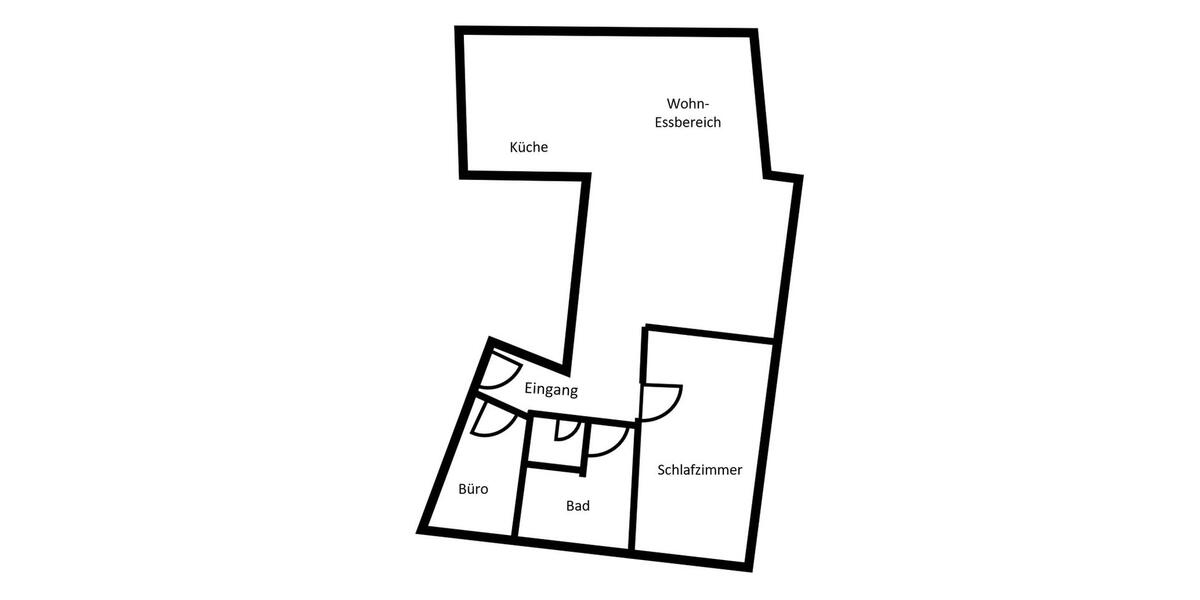 Dachgeschoßwohnung Schwaigern - 3 Zimmer, 90 m&sup2;, 550&euro; | Angebot:25510466