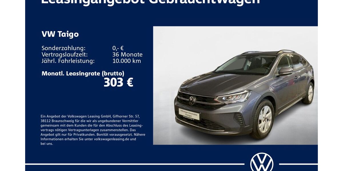 VW Taigo 44.374 km 17.530 &euro; Stuttgart-Feuerbach 70469