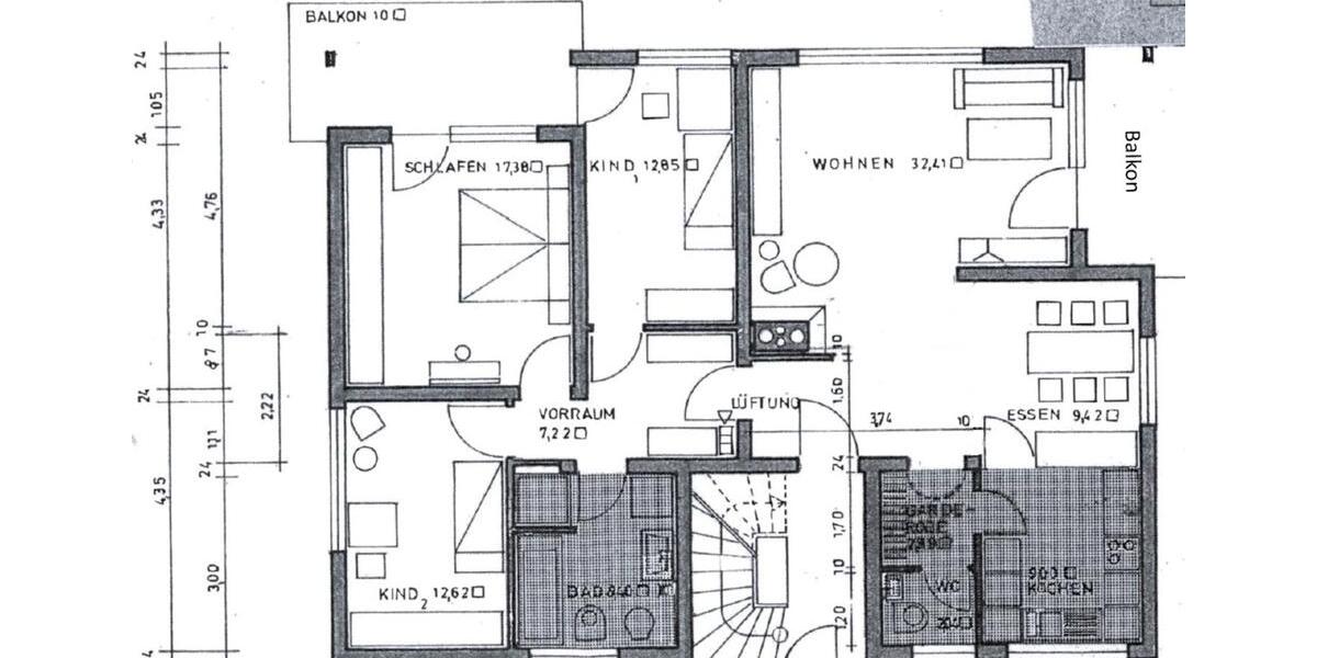 Erdgeschoßwohnung Steinheim an der Murr - 6 Zimmer, 174 m&sup2;, 2.000&euro; | Angebot:25923488