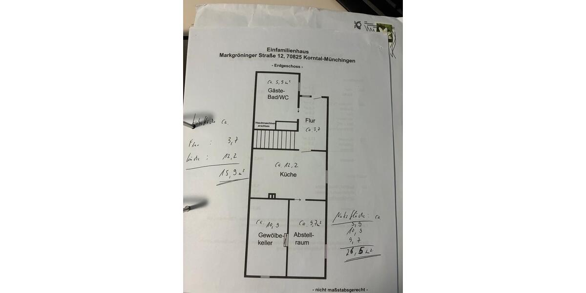 Einfamilienhaus Korntal-Münchingen Münchingen - 5 Zimmer, 105 m&sup2;, 295.000&euro; | Angebot:26891041