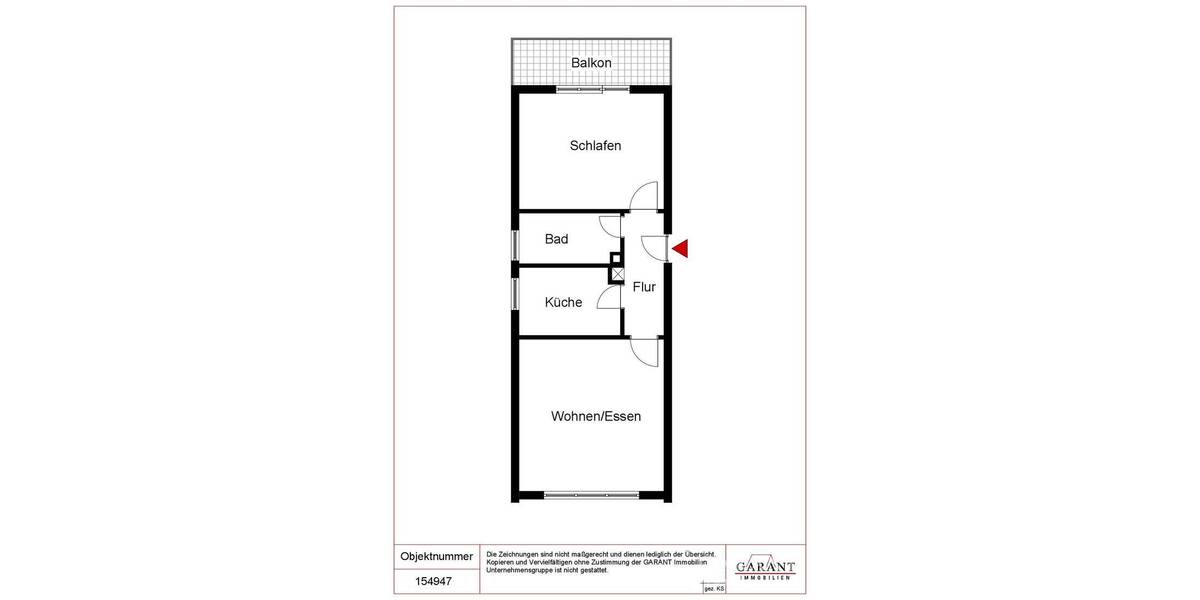 Etagenwohnung Stuttgart Mitte - 2 Zimmer, 57 m&sup2;, 790&euro; | Angebot:26029991