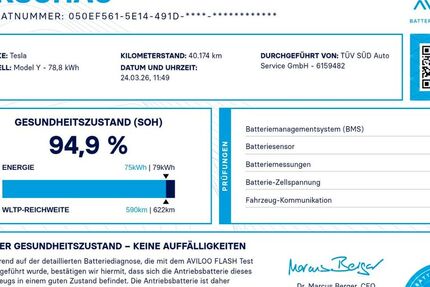 Tesla Model Y 40.172 km 40.900 &euro; Asperg 71679