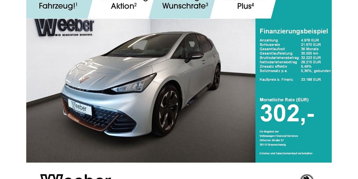 Cupra Born 24.531 km 33.188 &euro; Leonberg 71229