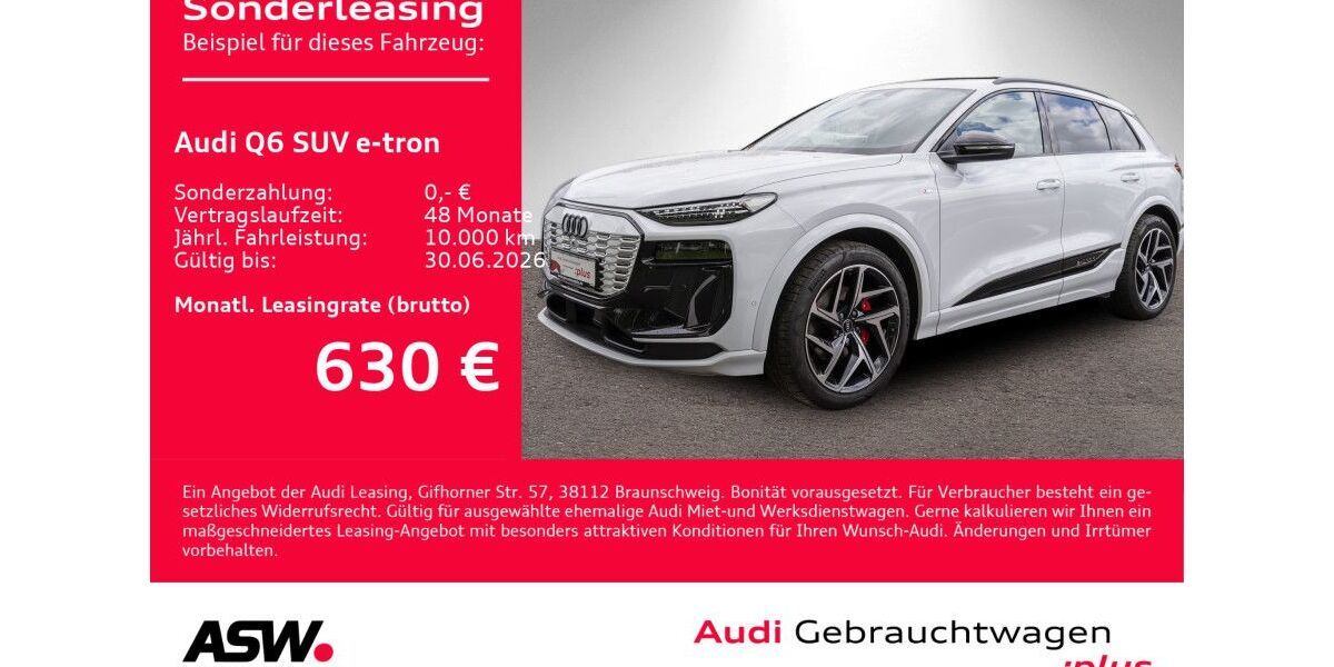 Audi Q6 e-tron 16.300 km 65.960 &euro; Heilbronn 74074