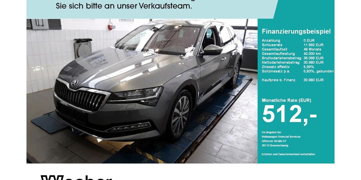 Skoda Superb 77.291 km 29.980 &euro; Leonberg 71229