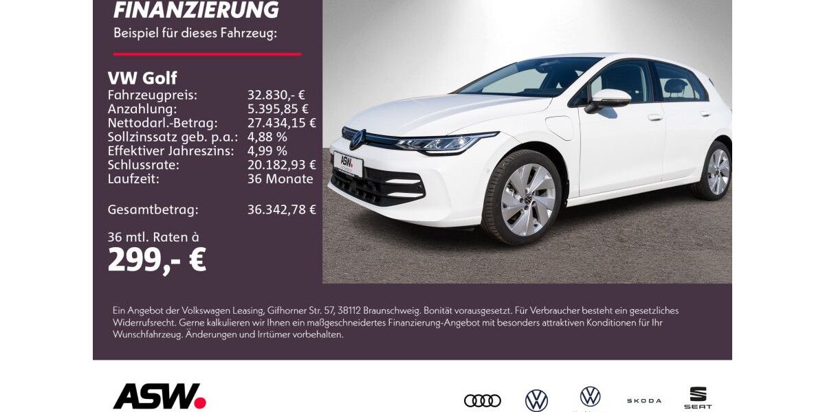 VW Golf 6.500 km 32.830 &euro; Weinsberg 74189