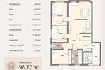 Etagenwohnung Heilbronn Horkheim - 4 Zimmer, 99 m&sup2;, 1.585&euro; | Angebot:27537281