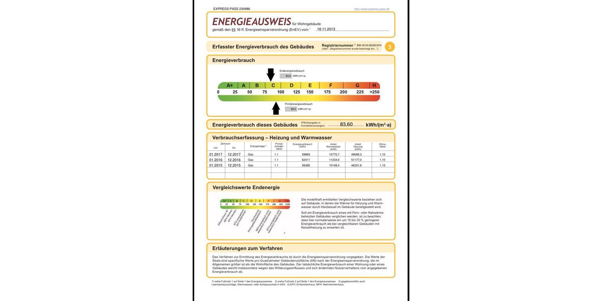 Etagenwohnung Stuttgart Bad Cannstatt - 2 Zimmer, 54 m&sup2;, 229.000&euro; | Angebot:24650268