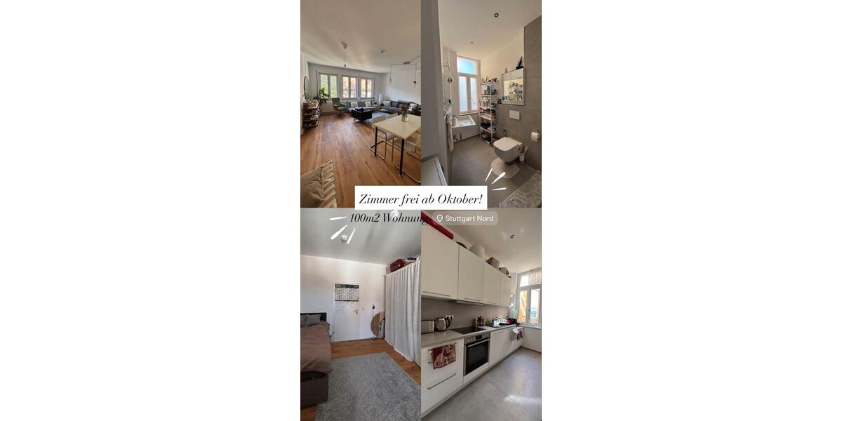 Etagenwohnung Stuttgart Stuttgart-Nord - 2 Zimmer, 102 m&sup2;, 750&euro; | Angebot:27572636