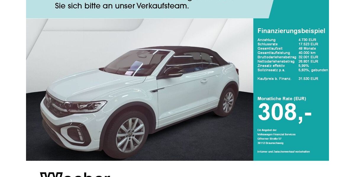 VW T-Roc 25.170 km 31.290 &euro; Leonberg 71229
