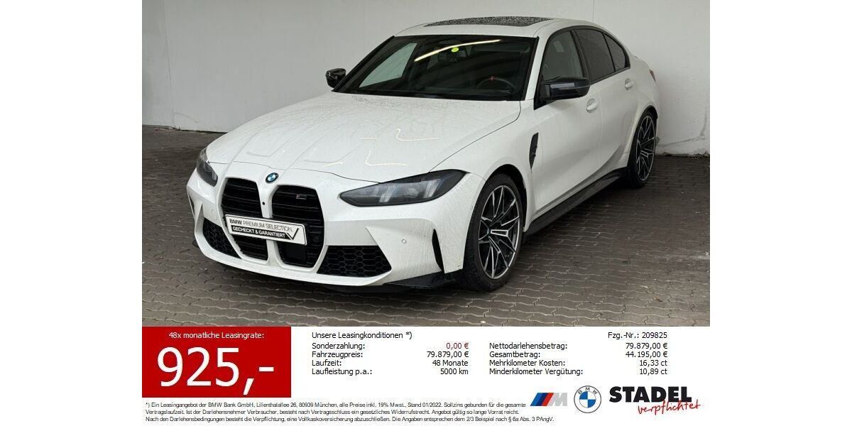 BMW M3 24.816 km 76.444 &euro; Heilbronn 74074