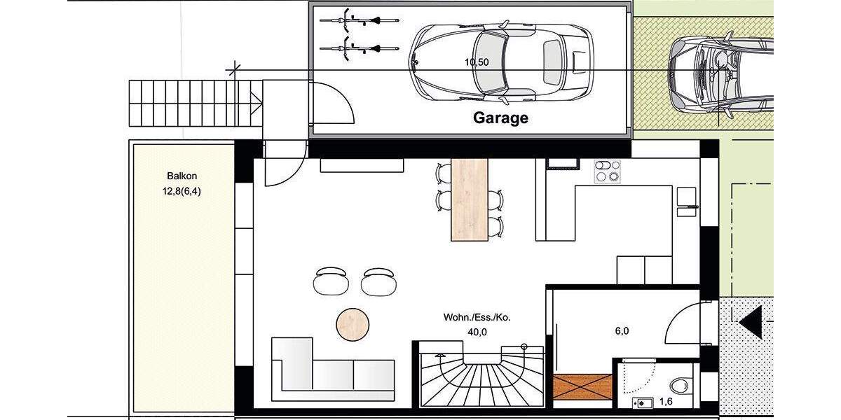 Doppelhaushälfte Renningen / Malmsheim Malmsheim - 6 Zimmer, 136 m&sup2;, 749.000&euro; | Angebot:25735760