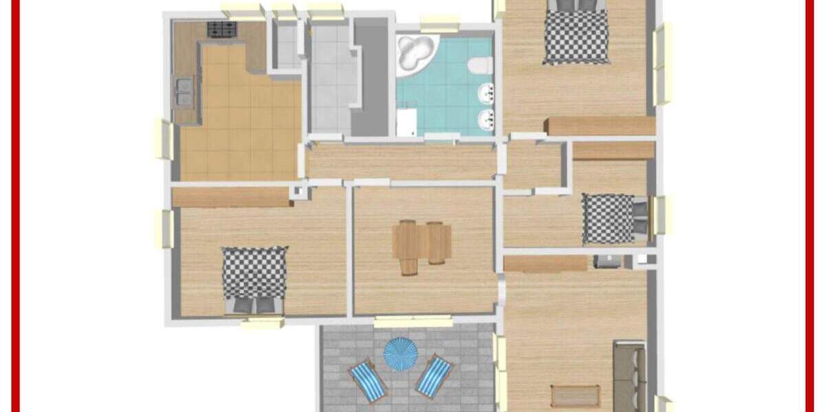 Etagenwohnung Auenwald Unterbrüden - 4 Zimmer, 118 m&sup2;, 297.000&euro; | Angebot:25773324