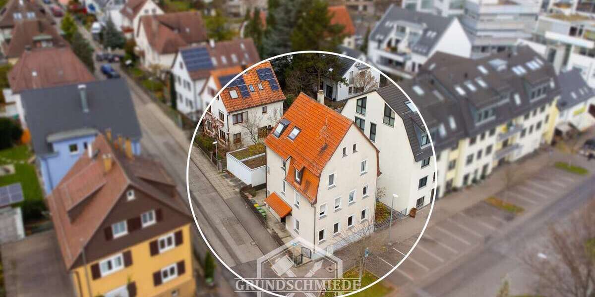 Einfamilienhaus Stuttgart Stuttgart-West - 8 Zimmer, 170 m&sup2;, 570.000&euro; | Angebot:25214132