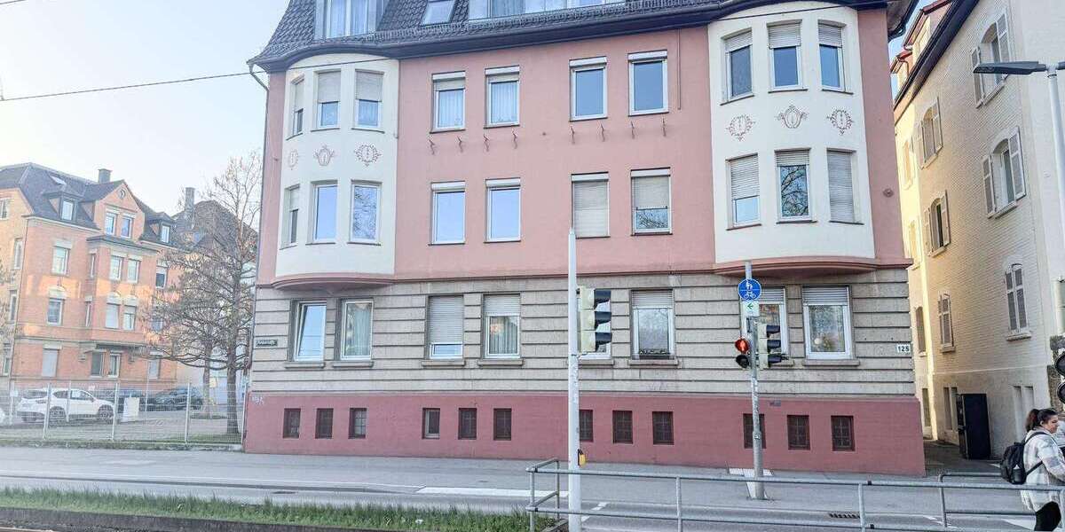 Etagenwohnung Stuttgart Bad Cannstatt - 3 Zimmer, 80 m&sup2;, 310.000&euro; | Angebot:25711647