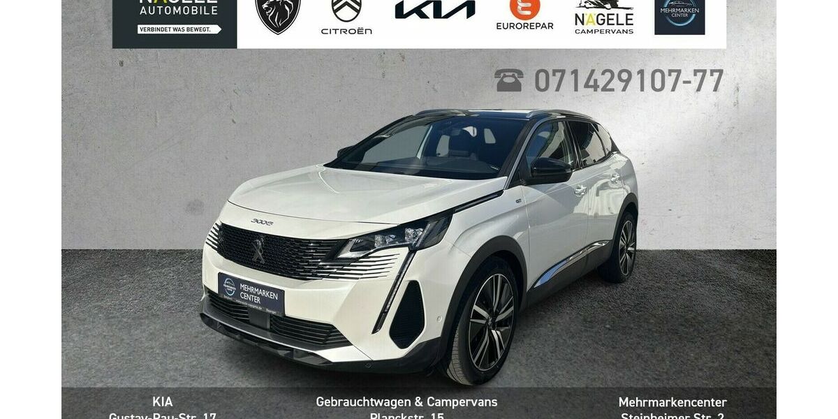 Peugeot 3008 33.200 km 21.800 &euro; Bietigheim-Bissingen 74321