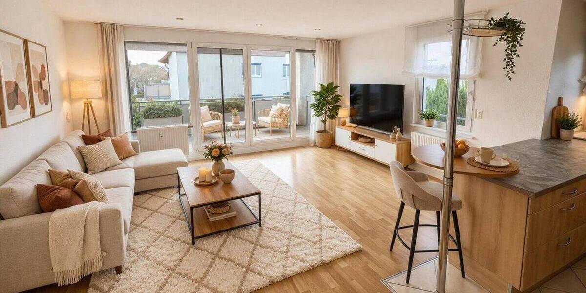 Etagenwohnung Illingen - 3 Zimmer, 79 m&sup2;, 310.000&euro; | Angebot:25958965