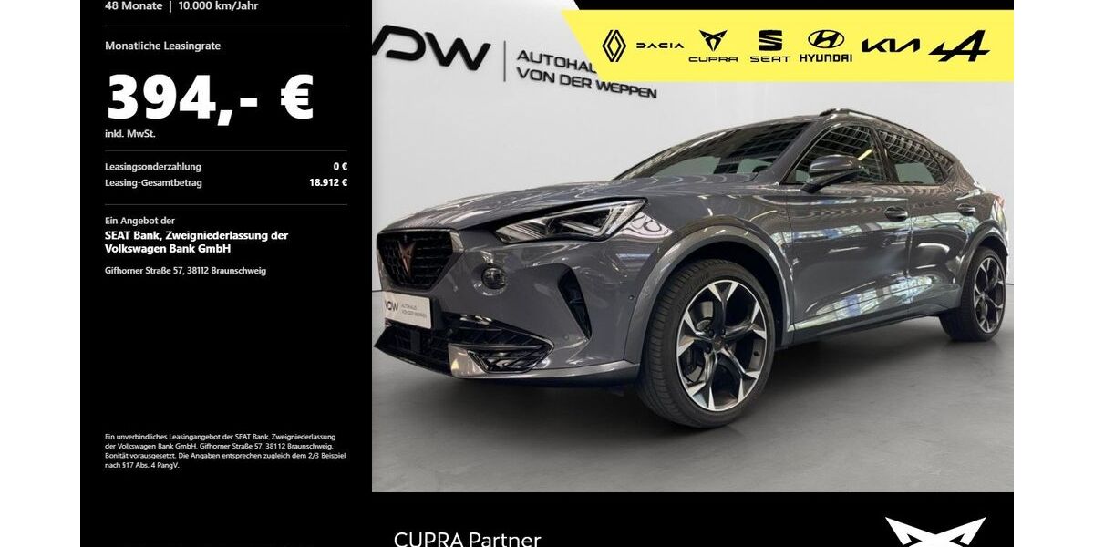 Cupra Formentor 18.700 km 37.880 &euro; Heilbronn 74076