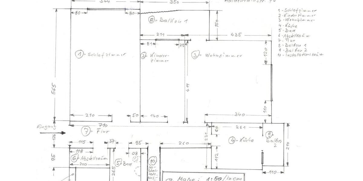Etagenwohnung Stuttgart Mühlhausen - 3 Zimmer, 70 m&sup2;, 240.000&euro; | Angebot:25498029