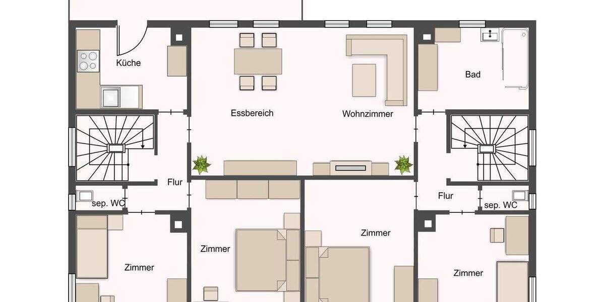 Doppelhaushälfte Waiblingen - 1 Zimmer, 224 m&sup2;, 699.000&euro; | Angebot:25820963