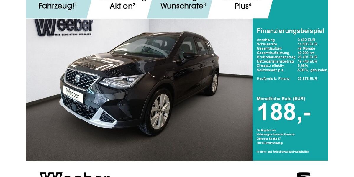 Seat Arona 19.972 km 22.878 &euro; Leonberg 71229