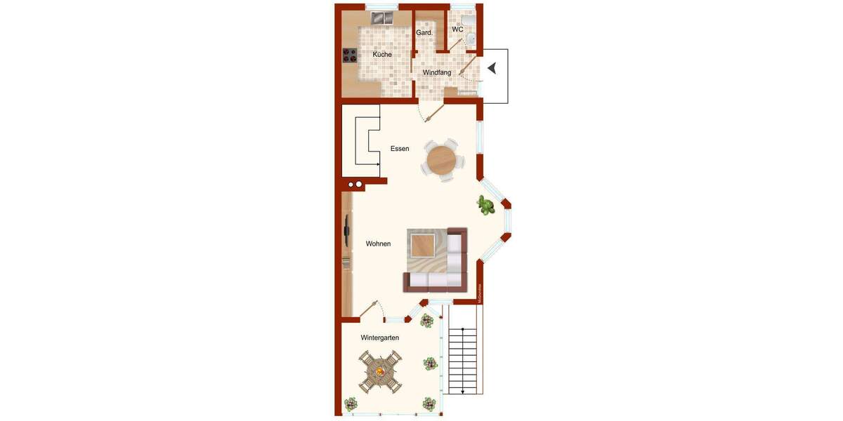 Reihenendhaus Renningen / Malmsheim Malmsheim - 5 Zimmer, 142 m&sup2;, 560.000&euro; | Angebot:25915877