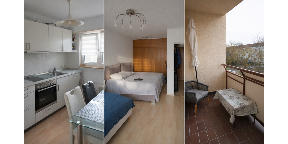 Etagenwohnung Stuttgart Vaihingen - 2 Zimmer, 42 m&sup2;, 164.900&euro; | Angebot:25812609